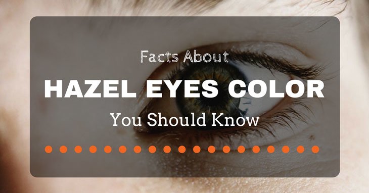True hazel eye color
